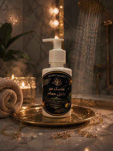 ماسک مو داخل حمام