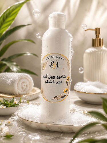 شامپو چهل گیاه موی خشک