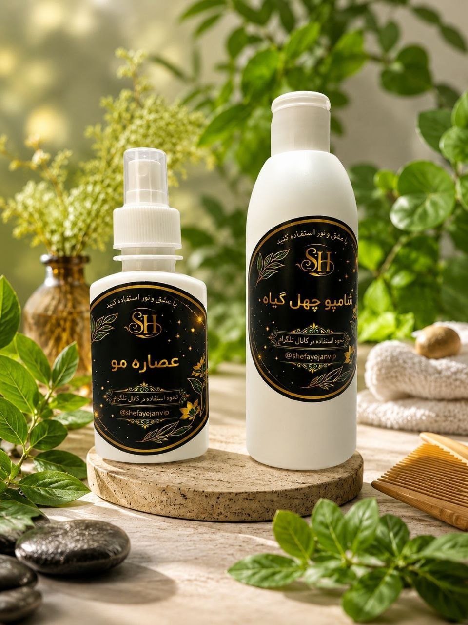 پک کامل موی خشک